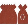 Irwin schuurvel voor B+D Multischuurmachine zelfklevend K60, 5 stuks