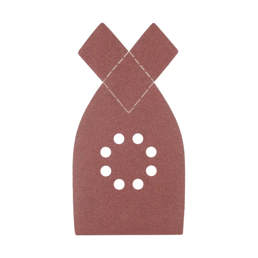 Irwin schuurvel voor B+D Multischuurmachine zelfklevend K40/K80/K120/K240, 20 stuks