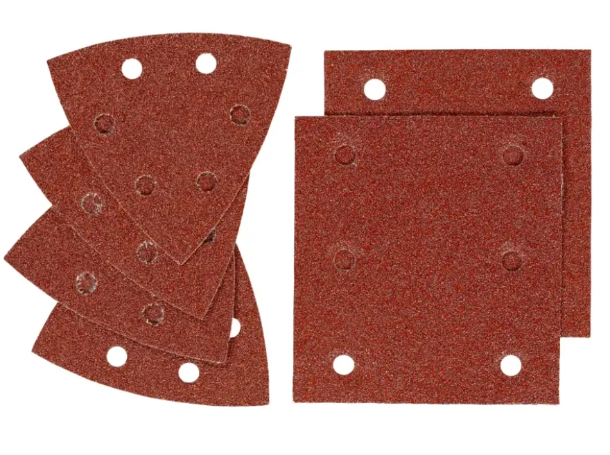 Irwin schuurvel voor Makita Tristar, zelfklevend K60, 6 stuks