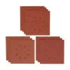 Irwin schuurvel 115 x 115 mm K80/K120/K180 zelfhechtend, met perforatie, 10 stuks.