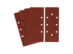 Irwin schuurvel 230 x 93 mm K40 voor klembevestiging, met perforatie voor B+D, 5 stuks.