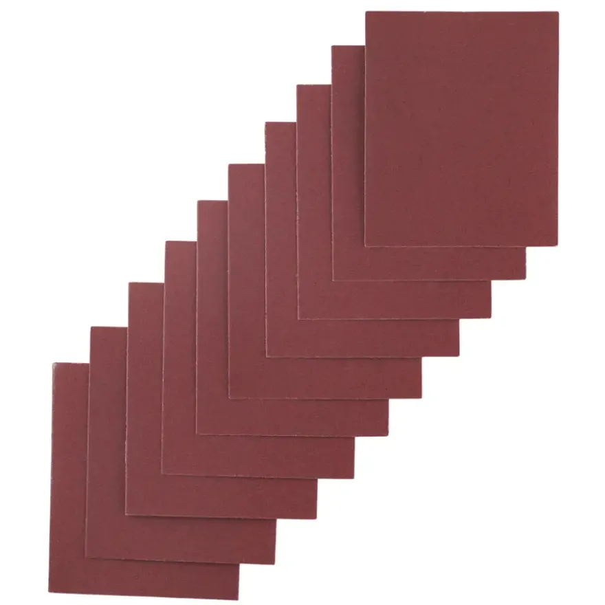 Irwin schuurvel 140 x 115 mm K150 voor klembevestiging, zonder perforatie, 10 stuks.