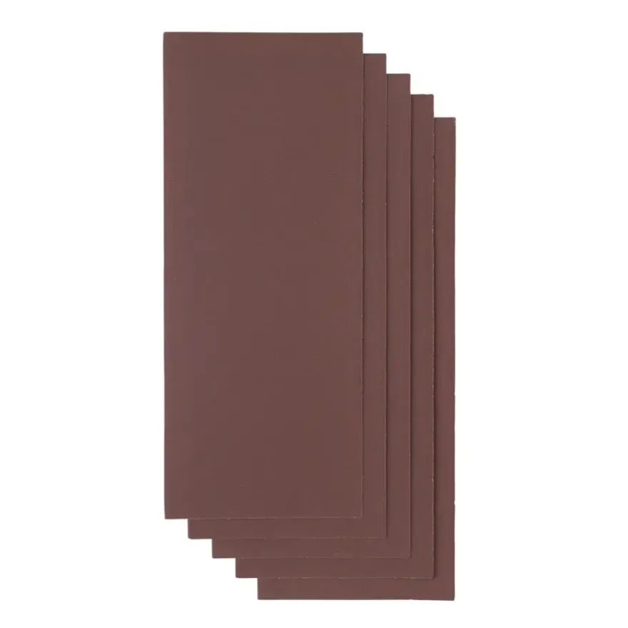 Irwin schuurvel 280 x 115 mm K150 voor klembevestiging, zonder perforatie, 5 stuks.