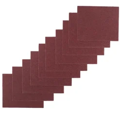 Irwin schuurvel 140 x 115 mm K60 voor klembevestiging, zonder perforatie, 10 stuks.
