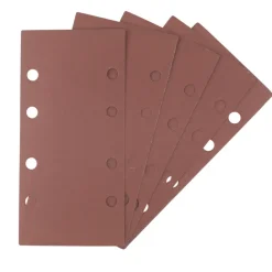 Irwin schuurvel 190 x 93 mm K240 zelfhechtend, met perforatie voor Bosch, Skil, Gamma, Makita, Metabo, 5 stuks.
