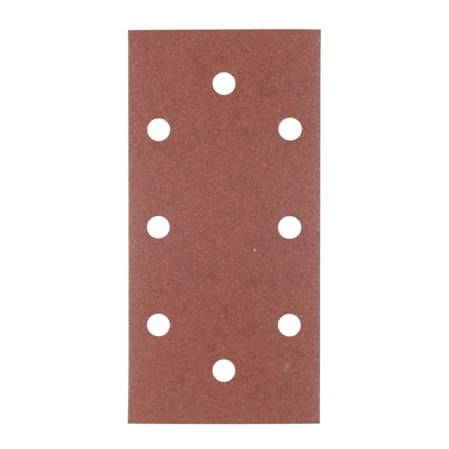 Irwin schuurvel 190 x 93 mm K120 zelfhechtend, met perforatie voor B+D, 5 stuks.