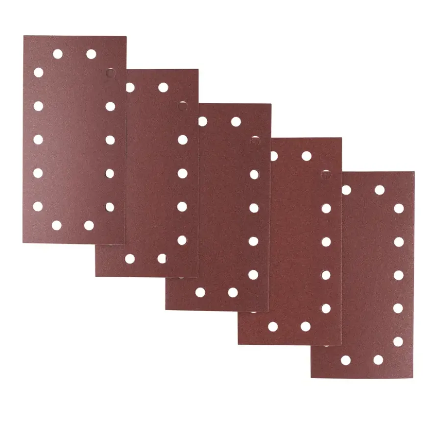 Irwin schuurvel 230 x 115 mm K100 zelfhechtend, met perforatie, 5 stuks.