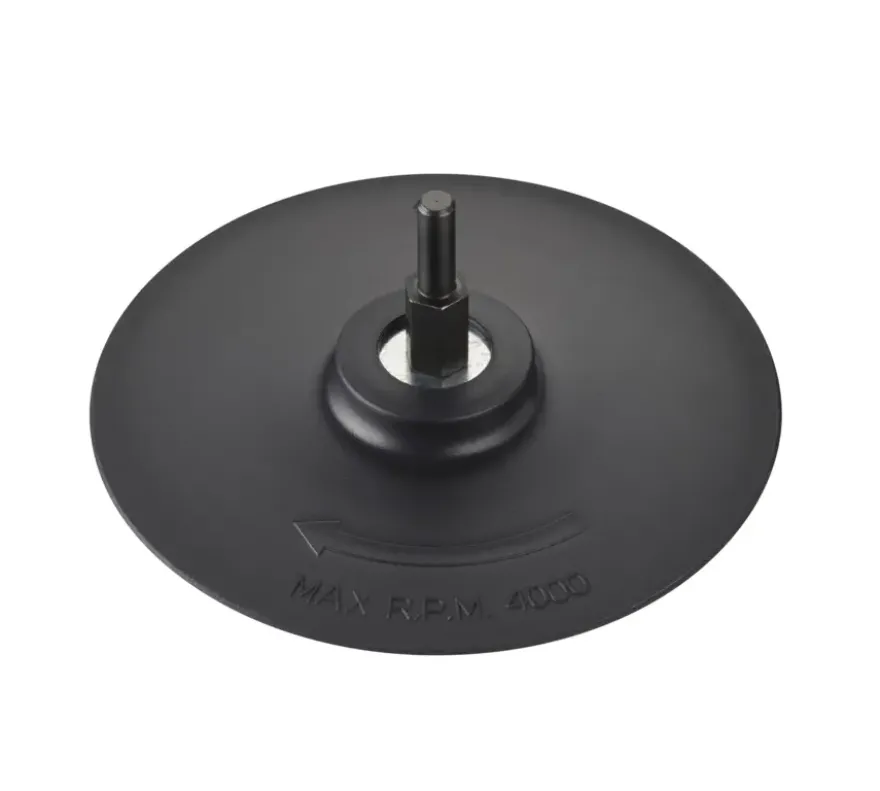 Irwin steunschijf voor Irwin polijstschijf Ø125 mm van synthetisch lamsvacht.