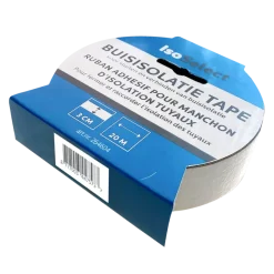 Isoselect buisisolatie tape 30mm, rol van 20m
