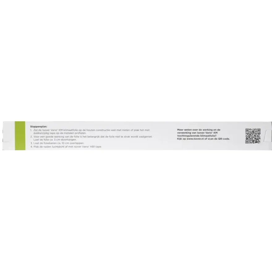 Isover vochtregulerende klimaatfolie 2x10m 20m²