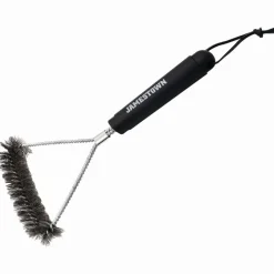 Jamestown BBQ borstel roestvrij staal 30,5 x 17 x 3 cm