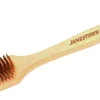 Jamestown BBQ schoonmaakborstel hout bruin 43 x 23 x 28 cm