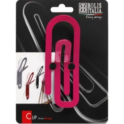 Jashaak enkel Paperclip roze zamak