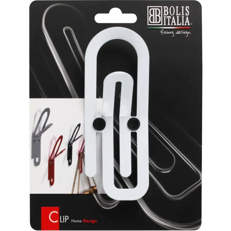 Jashaak enkel Paperclip wit zamak