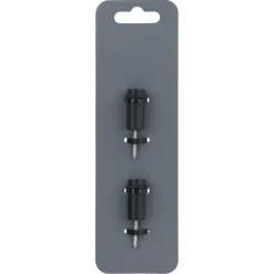 Jashaak enkel Spoel zwart Zamak 2 stuks