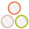Jax spiegel licht roze oranje groen - h2xd25cm