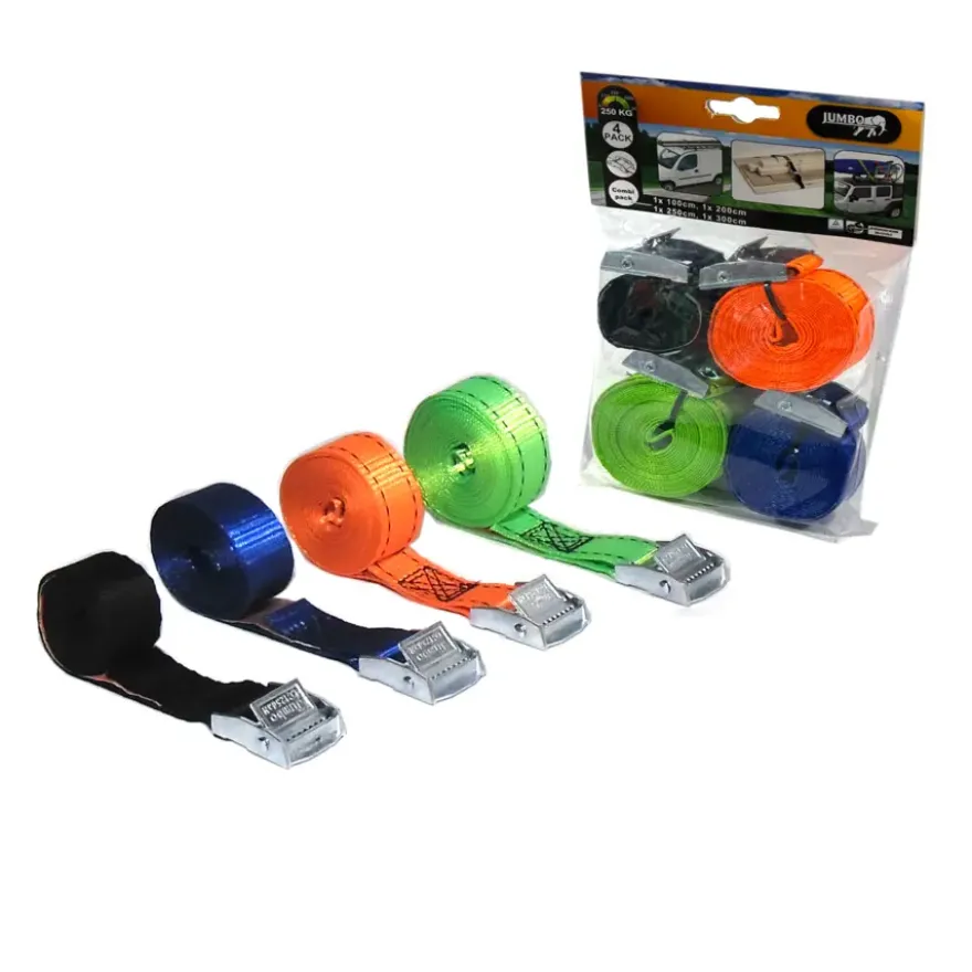 Jumbo spanbanden 25 mm (4 stuks)