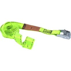 Jumbo spanband groen 25mm met klemgesp 300 cm