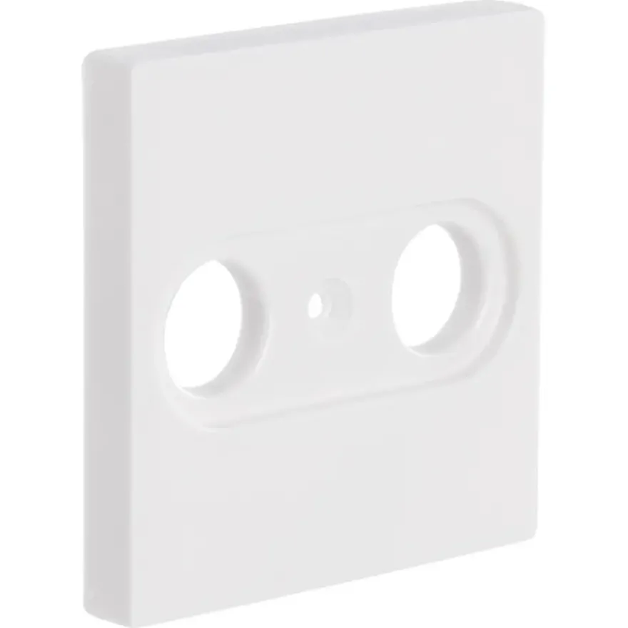 Jung AS500 Centraalplaat Radio/TV Wit