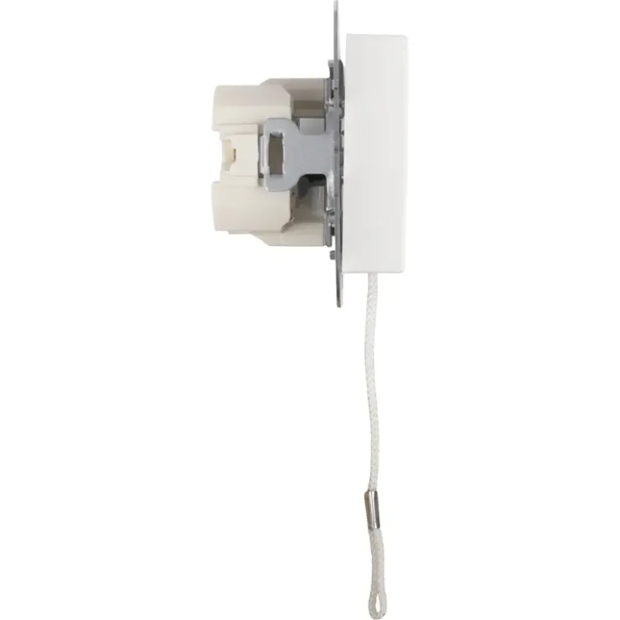 Jung AS500 Inbouw Trekschakelaar Wit