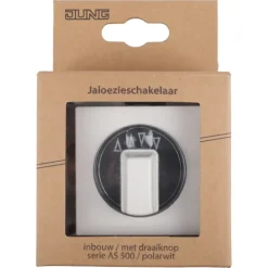 JUNG AS500 Jaloezieschakelaar wit