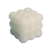 Kaars bubbel wit 9 cm