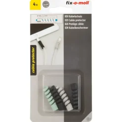 Kabelbeschermers 3 kleuren 9x42mm - 4 stuks