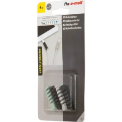 Kabelbeschermers 3 kleuren 9x42mm - 4 stuks