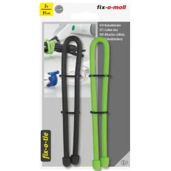 Kabelbinder fix-o-tie 2 kleuren 31cm lang 2 stuks