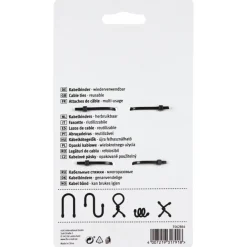 Kabelbinder fix-o-tie 2 kleuren 31cm lang 2 stuks