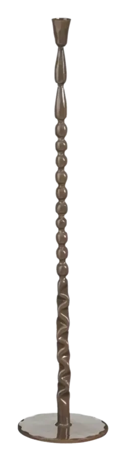 Kandelaar bruin - h63xd13,5cm