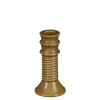 Kandelaar d.goud - h14xd7cm