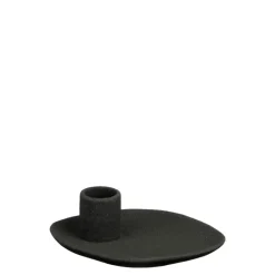 Kandelaar zwart - l13xb10xh4cm