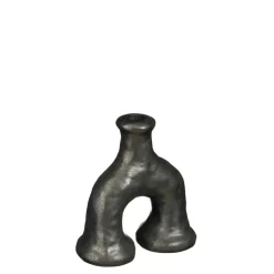 Kandelaar zwart - l16xb8xh17,5cm