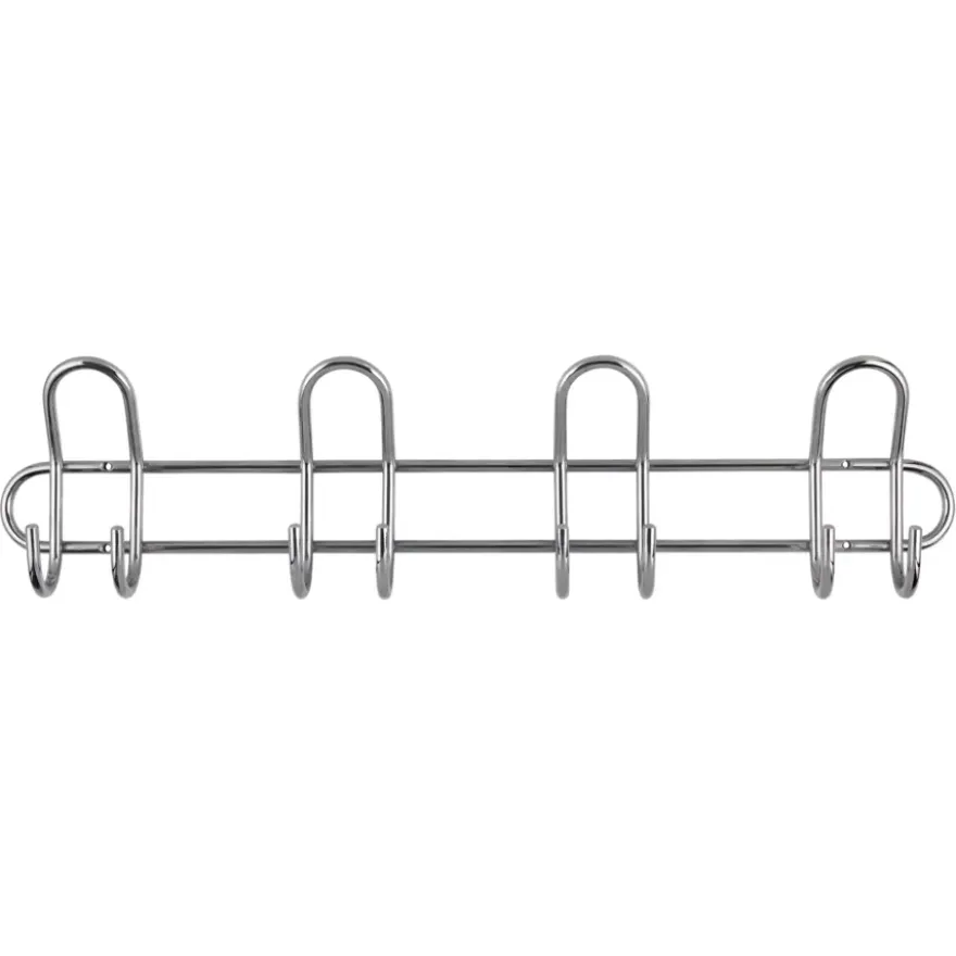 Kapstok 8 haken Gerome chroom zamak 590 mm