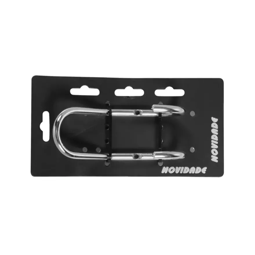 Kapstok 2 haken Gerome chroom zamak 58 mm