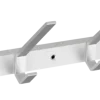 Kapstok 4 haken Ria aluminium 456 mm