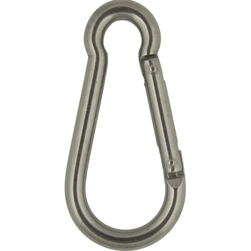 Karabijnhaak open oog 12x140mm