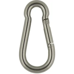 Karabijnhaak open oog 5x50mm