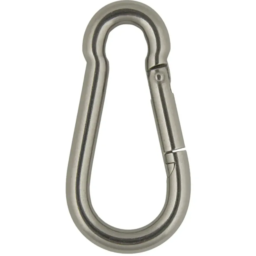 Karabijnhaak open oog 11x120mm