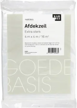 KARWEI afdekzeil extra sterk (4x4M)