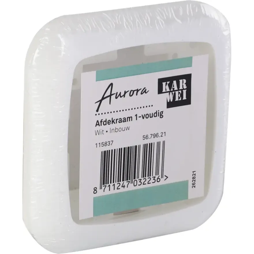 KARWEI Aurora afdekraam 1-voudig wit
