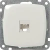 KARWEI Aurora UTP Wandcontactdoos CAT5 wit