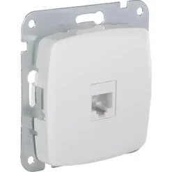 KARWEI Aurora UTP Wandcontactdoos CAT5 wit