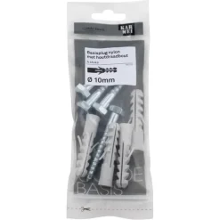 KARWEI Basisplug 10x50mm + hdb 8x60mm 4ST