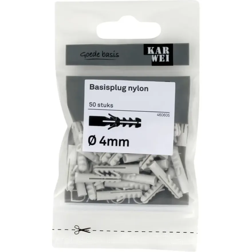 KARWEI Basisplug 4x20mm 50ST