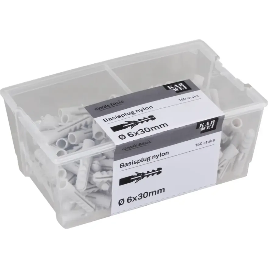KARWEI Basisplug 6x30mm 150ST