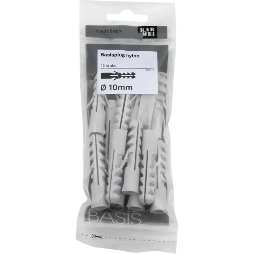 KARWEI Basisplug 10x50mm 12ST