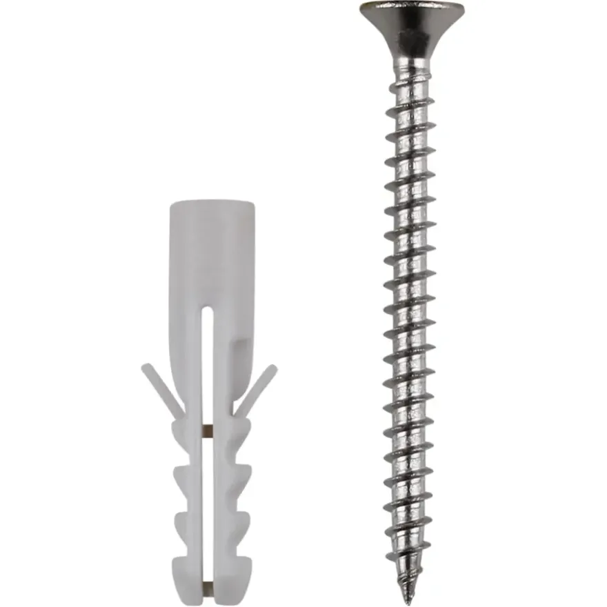 KARWEI Basisplug 6x30mm+uni 4x45 RVS 10ST