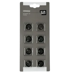 KARWEI Batterij Knoopcel 2032 8 stuks